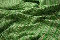 Bawełna - zielone paski