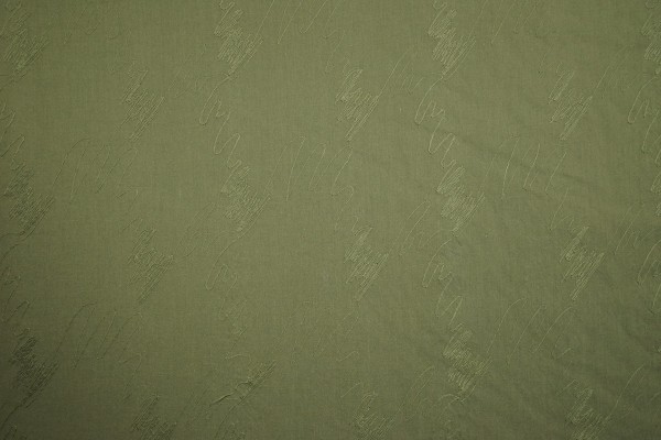 Bawełna haftowana - kolor oliwkowy
