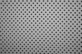 Bawełna - białe tło, czarne kropki 5 mm