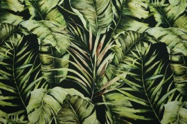 Tkanina ogrodowa wodoodporna - liście palmy