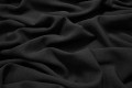 Tkanina sukienkowa z lycrą - czarna