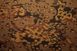 Tkanina ogrodowa wodoodporna - kamuflaż jasnobrązowy
