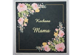 Panel poduszkowy - róże kwiaty na dzień matki