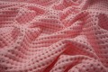 Bawełna wafel - Baby pink