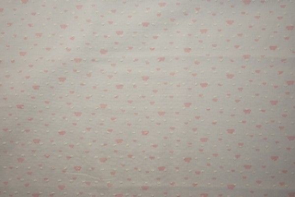 Bawełna drukowana w różowe chmurki
