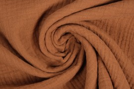 Muślin bawełniany – Mocca