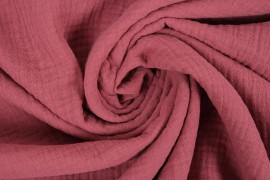 Muślin bawełniany - Dark Old Pink