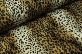 Welur dekoracyjny – leopard