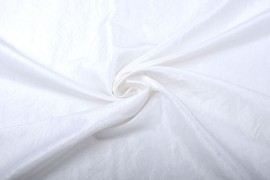 Tafta kreszowana – White