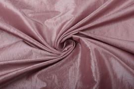 Tafta kreszowana - Powder pink