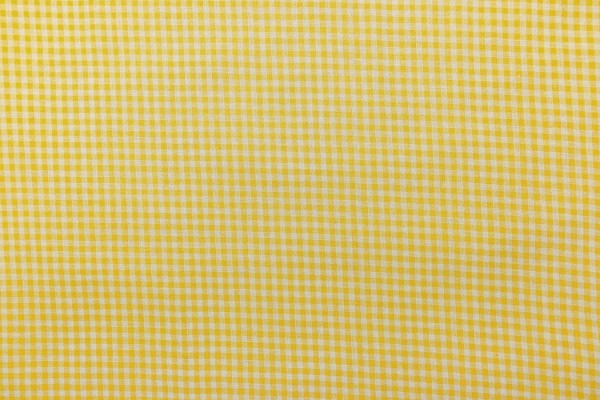 Bawełna vichy 3 mm – yellow