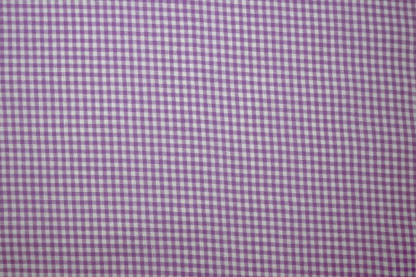 Bawełna vichy 3 mm – lilac