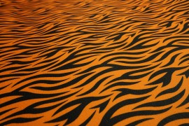 Filc drukowany - tygrys