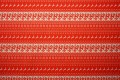 Tkanina świąteczna - czerwone renifery