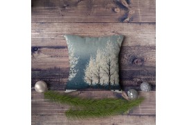 Panel poduszkowy - zimowy las