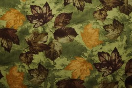 Tkanina sukienkowa - jesienne liście