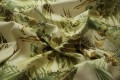 Bawełna lycra - zielone liście