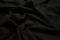 Tkanina o lnianym splocie w kolorze czarnym