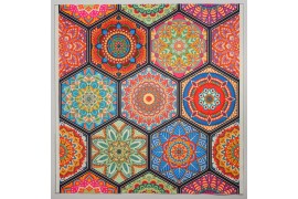 Panel poduszkowy - kolorowe sześciany