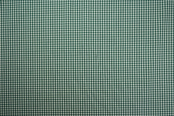 Tkanina bawełniana w kratkę - zielona