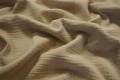 Muślin bawełniany - piaskowy