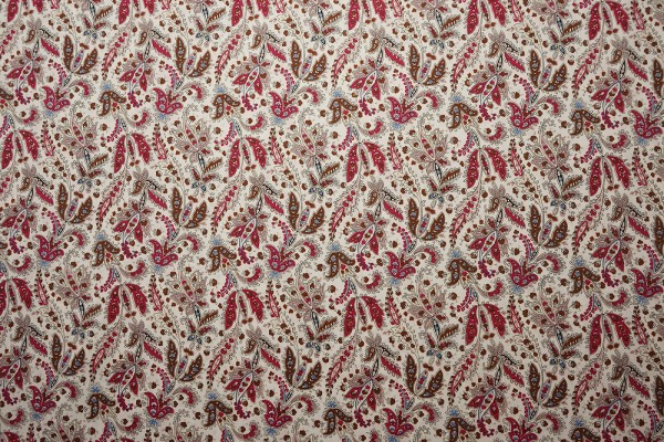 Bawełna perkal - kolorowy wzór