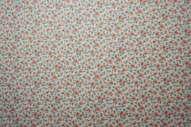 Bawełna perkal - drobne kwiatki