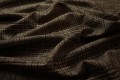 Tkanina bawełniana w kolorze beżowym z haftem