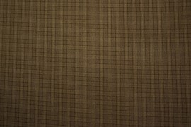 Tkanina kostiumowa - jasnobrązowa kratka