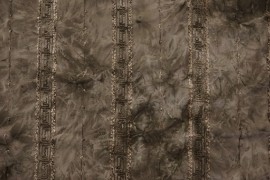 Tkanina szyfonowa cieniowana w kolorze brązowym
