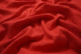 Tkanina bawełniana w kolorze czerwonym