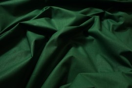 Bawełna - kolor butelkowa zieleń