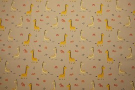 Bawełna perkal - żyrafy