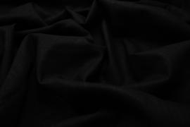 Tkanina lniana w kolorze czarnym