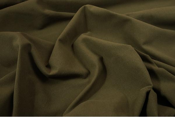 Tkanina bawełniana w kolorze oliwkowym