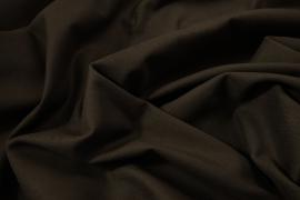 Tkanina bawełniana w kolorze ciemnobrązowym