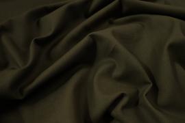 Bawełna panama w kolorze ciemnego khaki