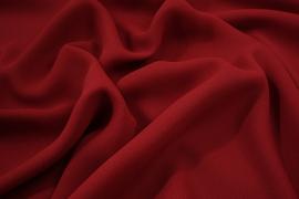 Tkanina żorżeta w kolorze czerwonym