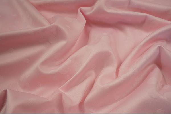 Tkanina bawełniana z domieszką lycry w kolorze pudrowego różu