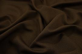 Tkanina sukienkowa w kolorze brązowym