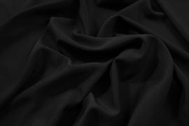 Tkanina sukienkowa z domieszką lycry i wiskozy w kolorze czarnym