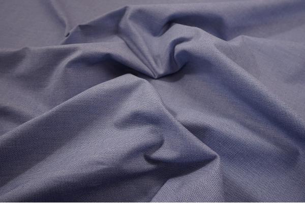 Tkanina bawełniana z domieszką lycry w kolorze niebieskim