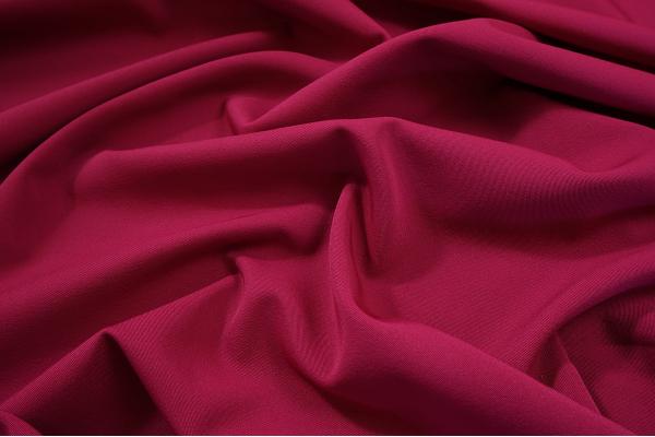 Tkanina sukienkowa bi-stretch z lycrą w kolorze fuksjowym