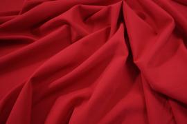Tkanina sukienkowa z dodatkiem lycry w kolorze czerwonym