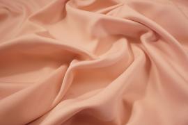 Tkanina sukienkowa z domieszką lycry w kolorze łososiowym