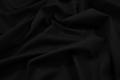 Tkanina sukienkowa z domieszką wiskozy w kolorze czarnym