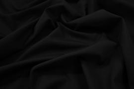 Tkanina sukienkowa z domieszką wiskozy w kolorze czarnym