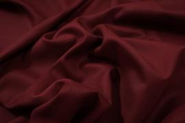 Tkanina sukienkowa z domieszką wiskozy w kolorze bordowym