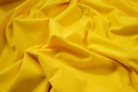 Tkanina welurowa w kolorze żółtym