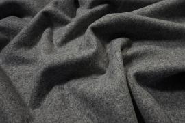 Tkanina wełniana w kolorze szarego melanżu